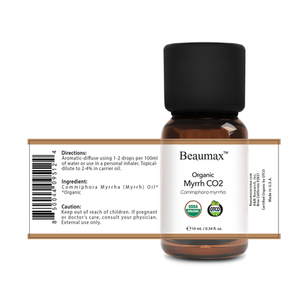 Óleo Essencial Orgânico de Mirra CO2 (Commiphora Myrrha) 10ml