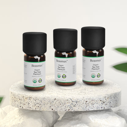 Óleo Essencial Orgânico Premium Tea Tree (Melaleuca Alternifolia) 10ml